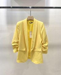 Dámske sako Color - žlté